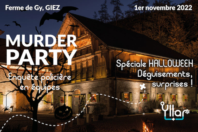 Murder Party Halloween ferme de Gy